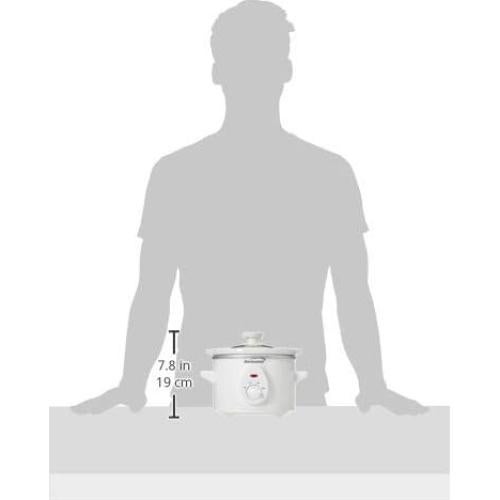 Cocina Lenta Brentwood SC-115W, 1.42 Litros, Blanco