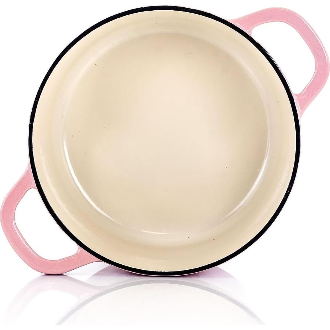 Olla de Hierro Fundido Enameled Crock-Pot 2.84L Rosa Blush