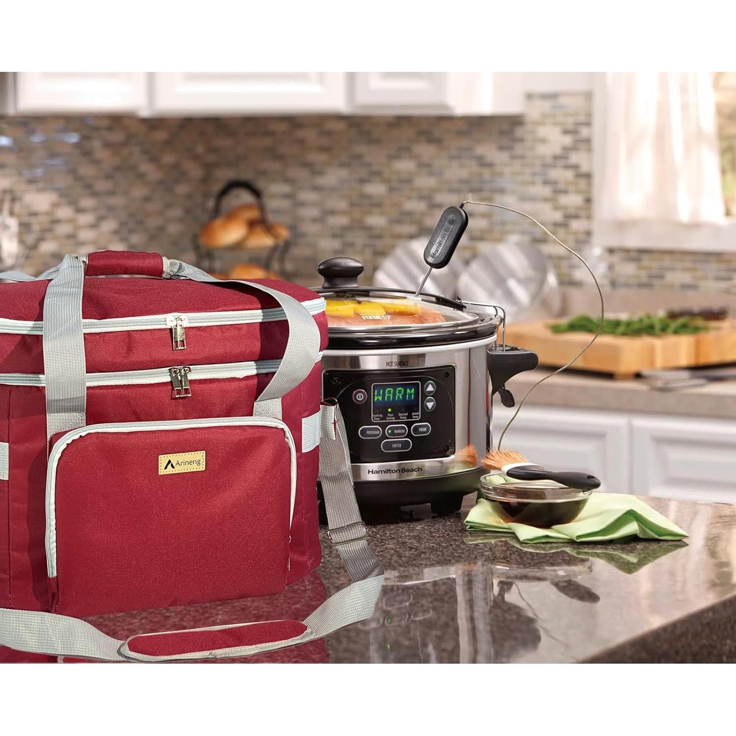 Bolsa Aislada para Olla de Cocción Lenta Arineng 3-8 Qt