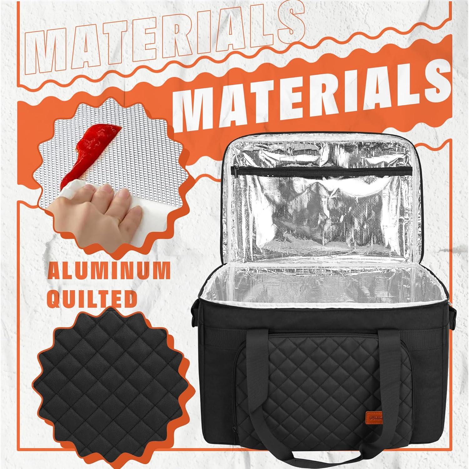 Bolsa de Transporte Aislada FURIMETY para Ninja Foodi 8.5 Qt