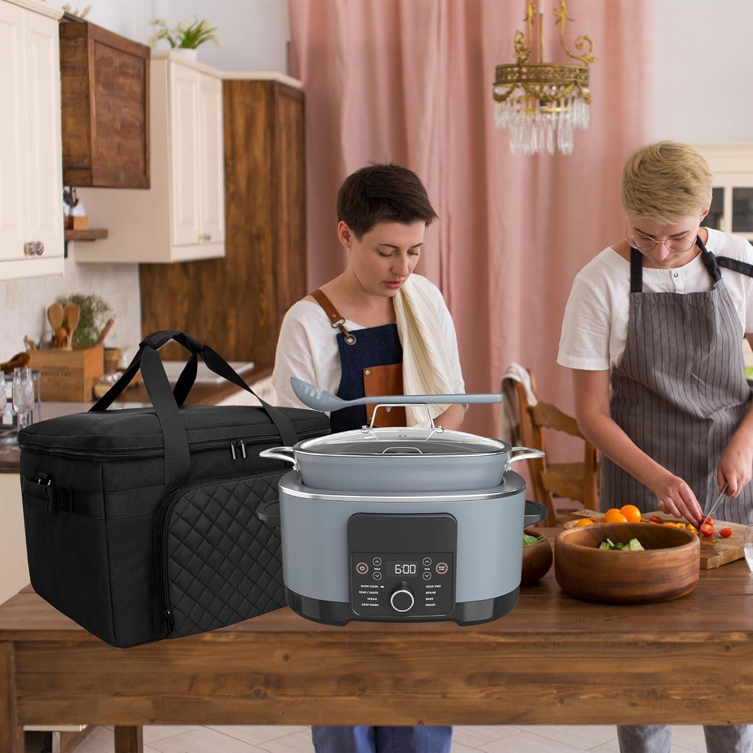 Bolsa de Transporte Aislada FURIMETY para Ninja Foodi 8.5 Qt