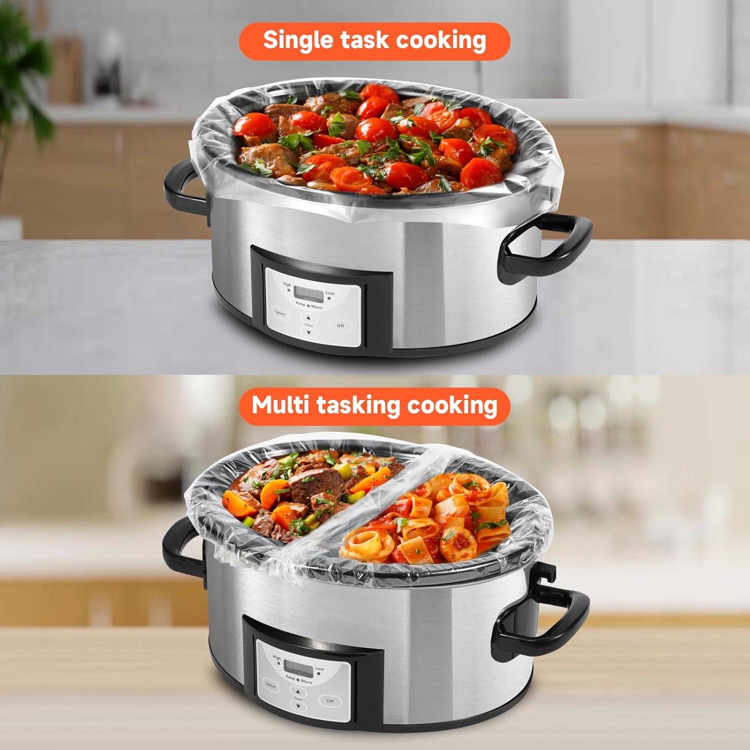 Forros Desechables JVVFUU para Olla de Cocción Lenta 20 Pzas