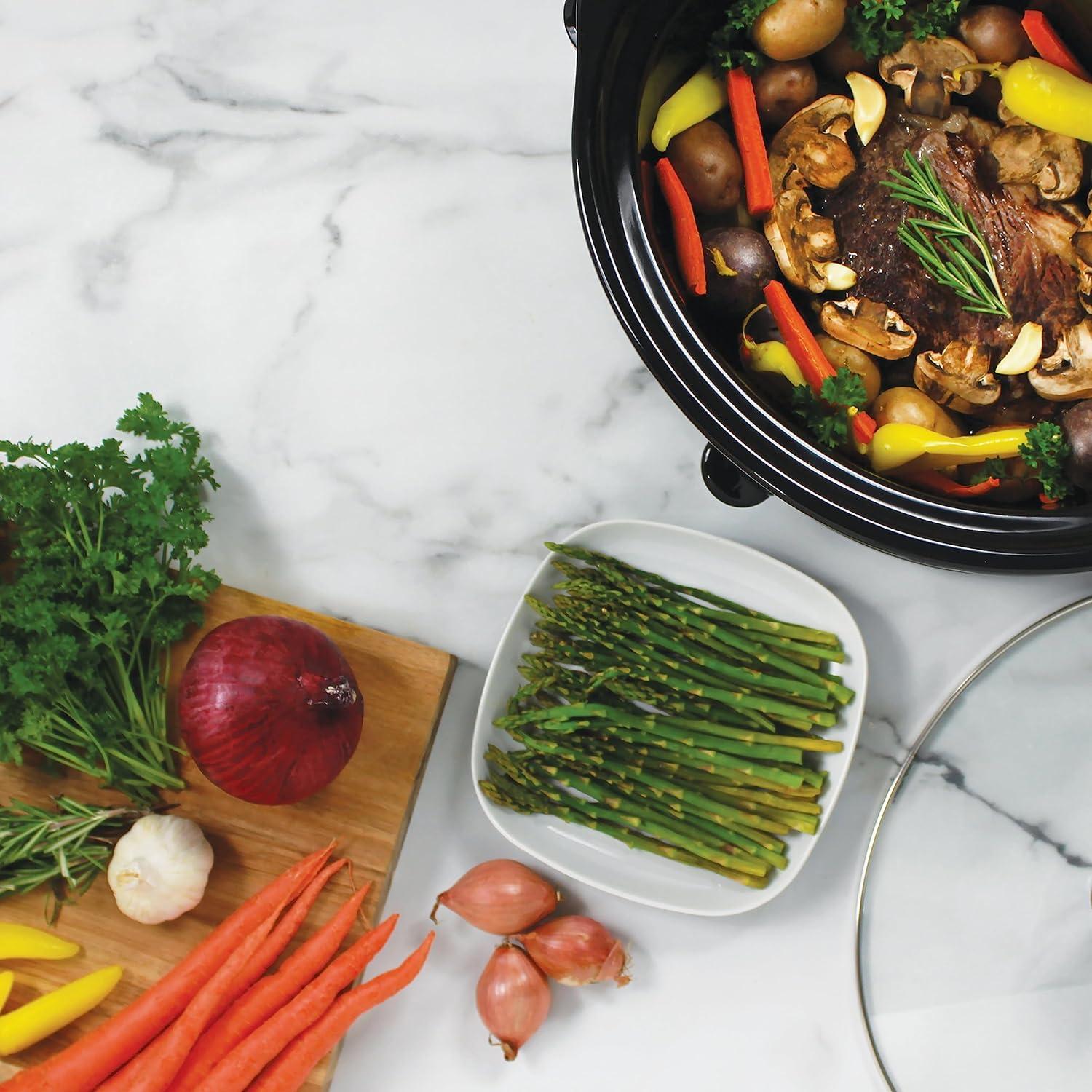 Olla de Cocción Lenta NESCO SC-4-25 4 Cuartos Plata