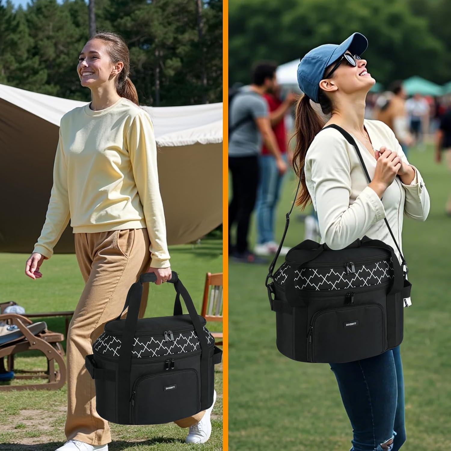 Bolsa de Transporte Aislante para Olla de Cocción Lenta 6-8 Qt