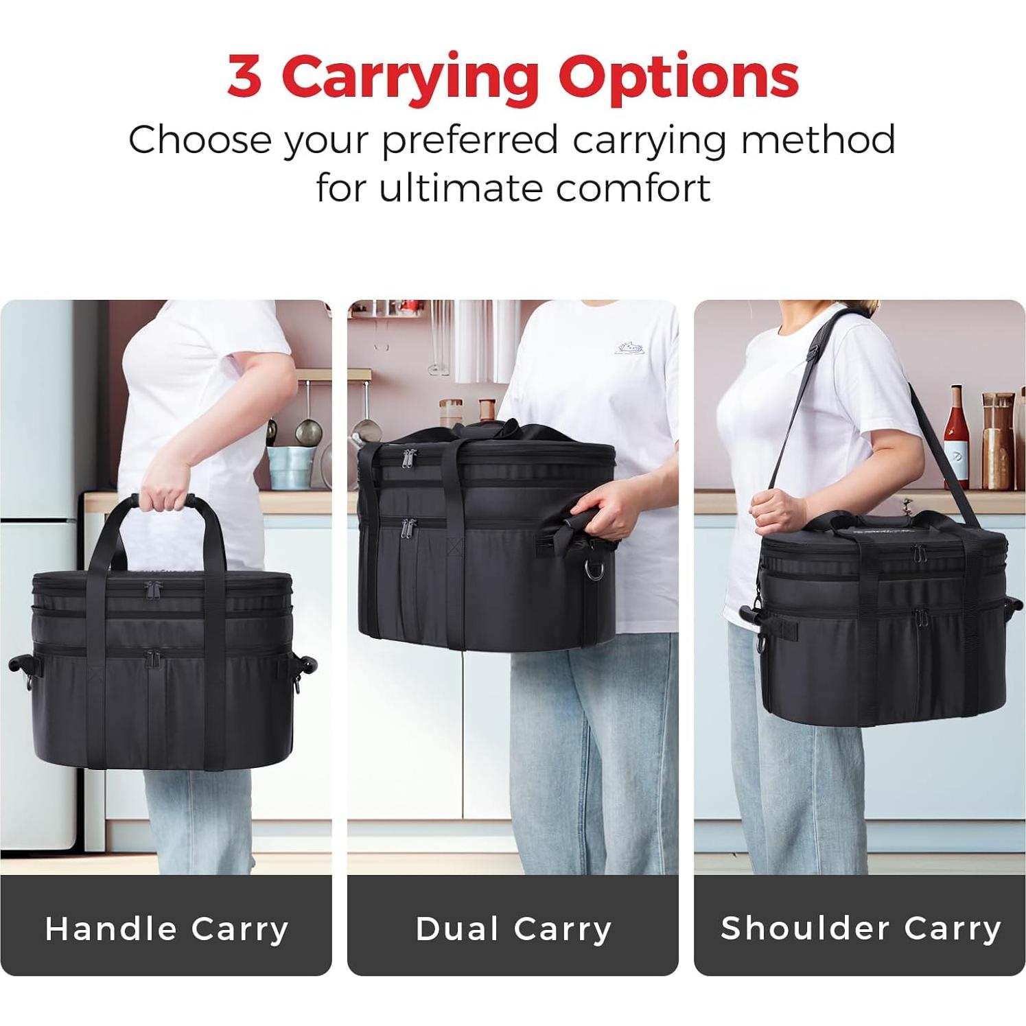 Bolsa de Transporte Goldlion para Ninja PossibleCooker Pro 8.5 Qt