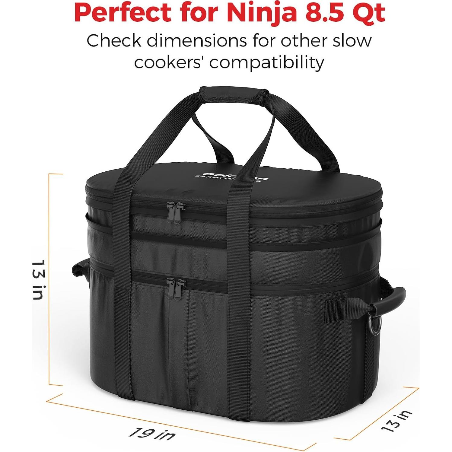 Bolsa de Transporte Goldlion para Ninja PossibleCooker Pro 8.5 Qt