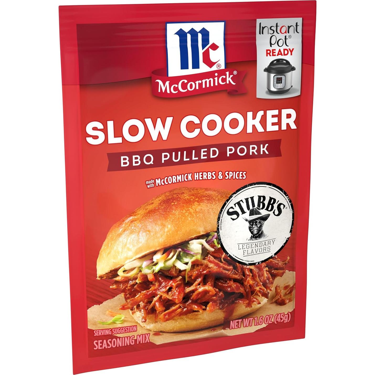 Mezcla Sazonador Cerdo Desmenuzado McCormick 45.36 g (Paquete de 12)