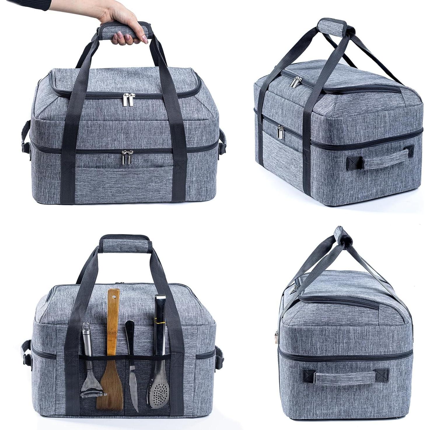 Bolsa de Transporte para Olla de Cocción Lenta BAGSPRITE 6-8 Qt