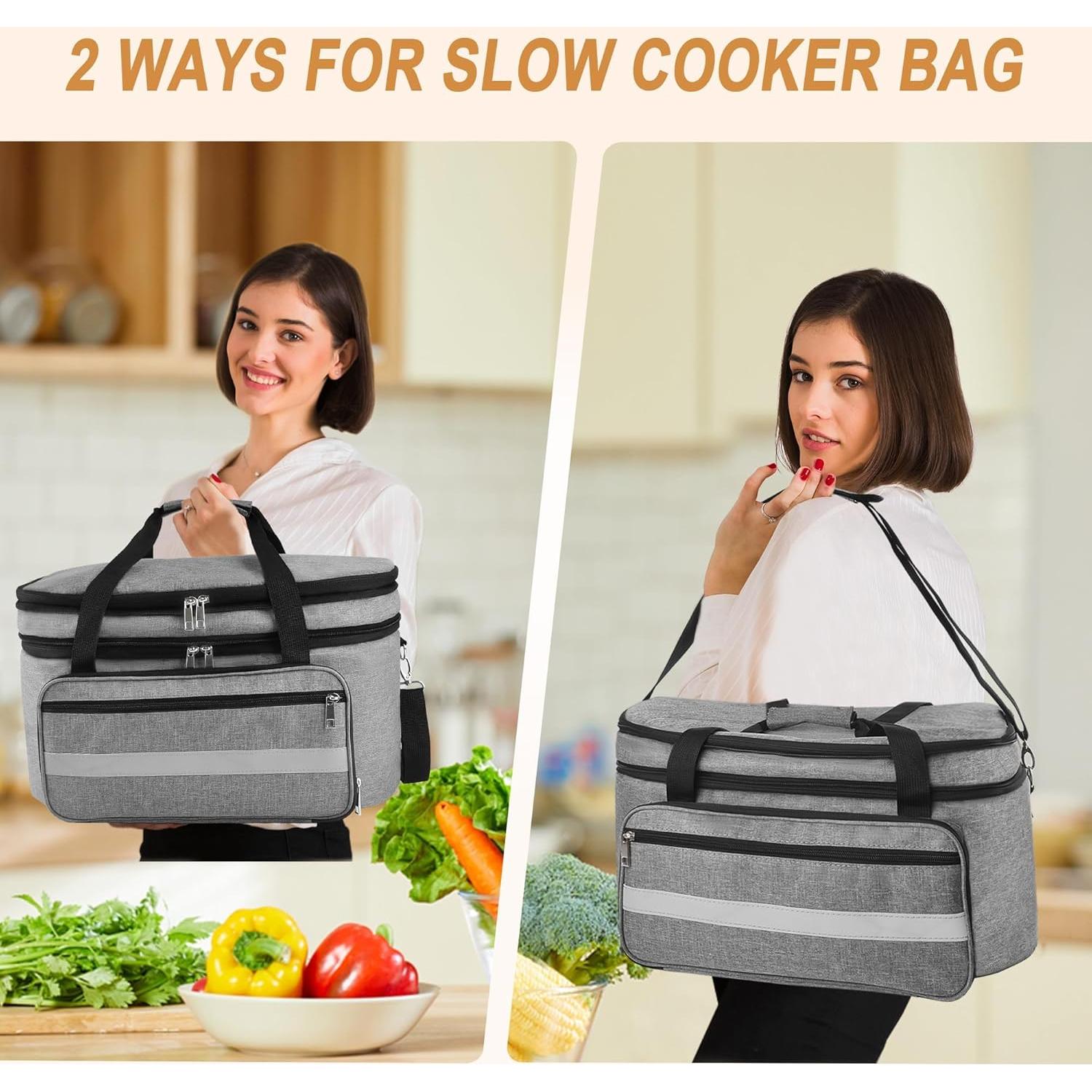 Bolsa de Transporte Aislada Uawsyut para Olla de 8 Cuartos