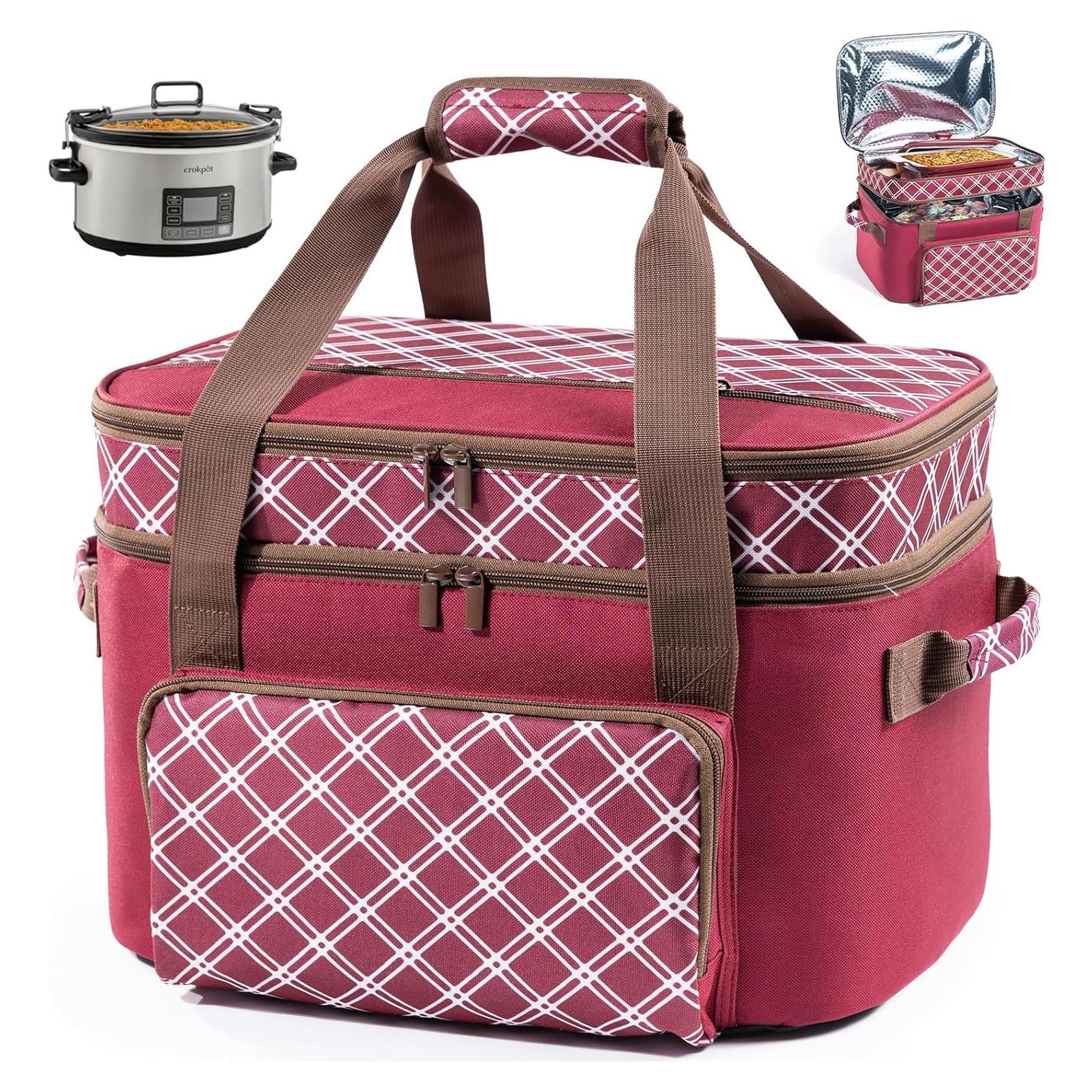 Bolsa de Transporte para Olla de Cocción Lenta BAGSPRITE 6-8 Qt