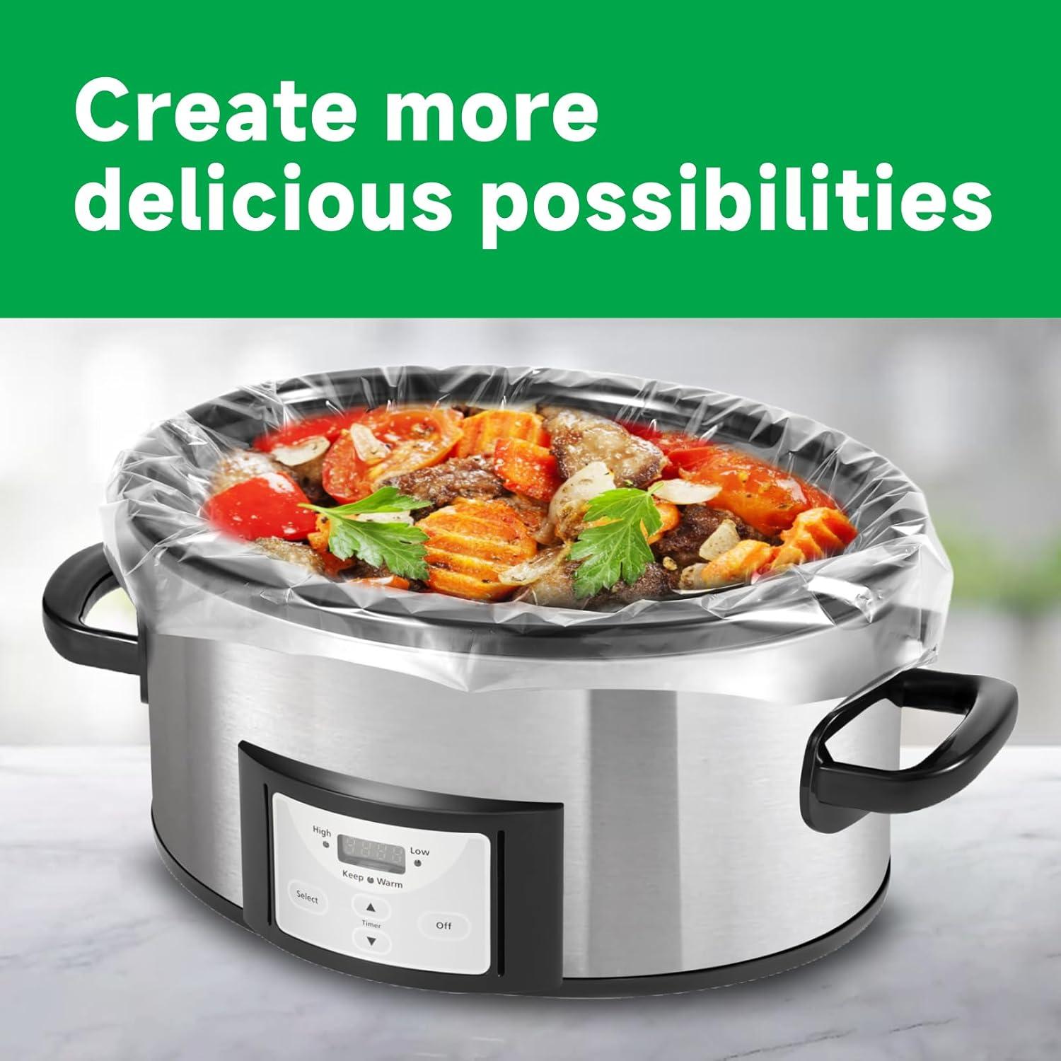 Forros Desechables para Olla de Cocción Lenta JVVFUU 30 Unidades