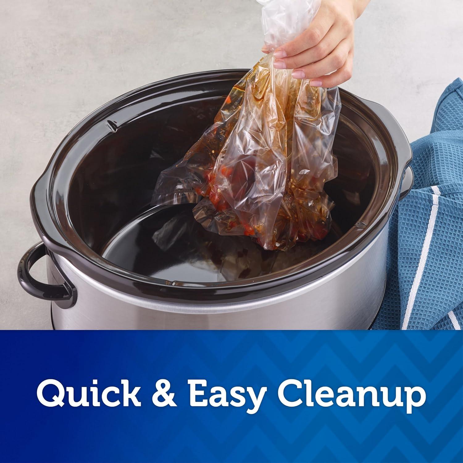 Forros para Olla de Cocción Lenta Reynolds Kitchens, 48 Unidades, 3 a 8 Cuartos