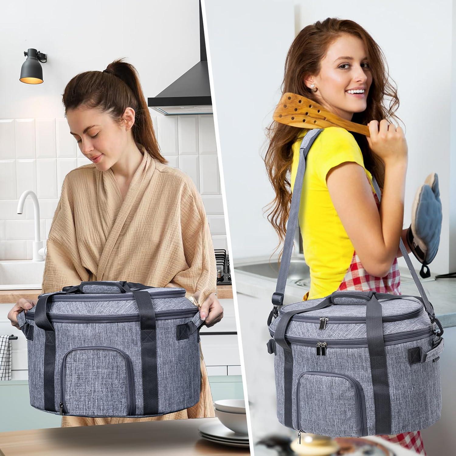 Bolsa de Transporte para Olla de Cocción Lenta BAGSPRITE 6-8 Qt