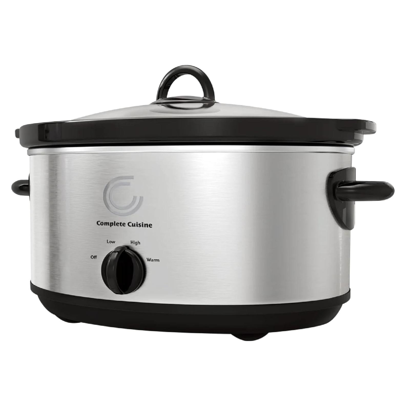 Olla de Cocción Lenta Complete Cuisine CC-SL-7000-SS 7 Qt