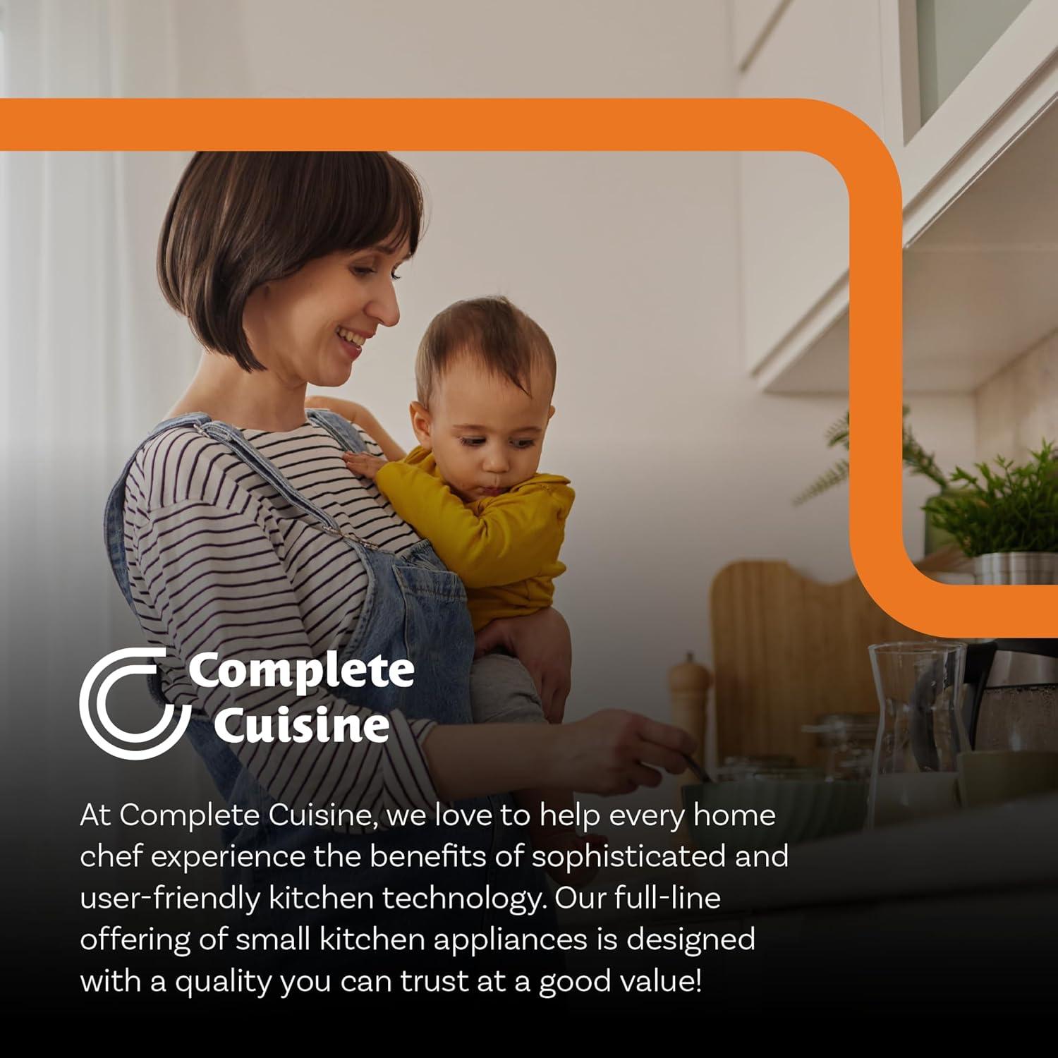 Olla de Cocción Lenta Complete Cuisine CC-SL-7000-SS 7 Qt