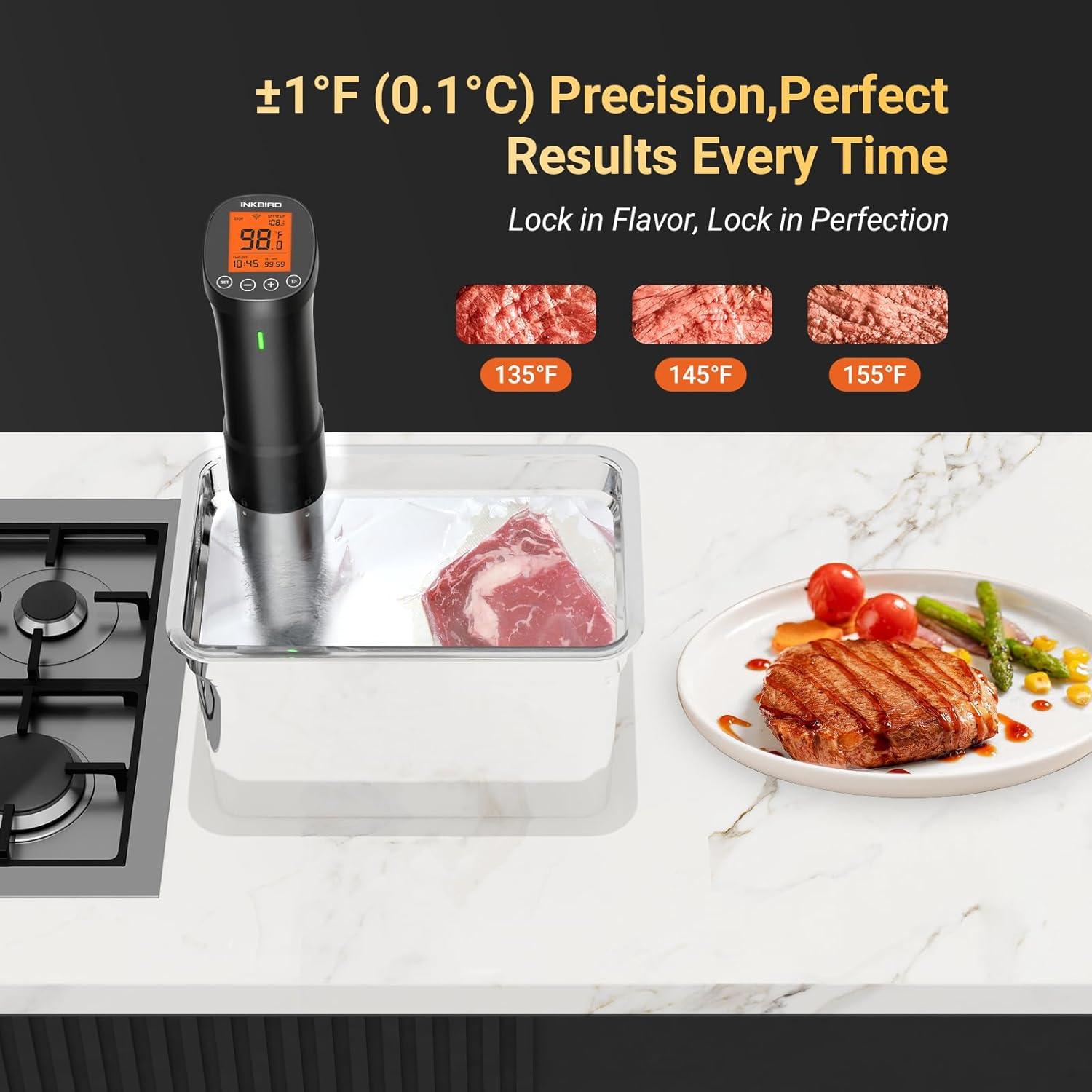 Cocedor Sous Vide Inkbird SOUS VIDE 1000W WiFi Control APP