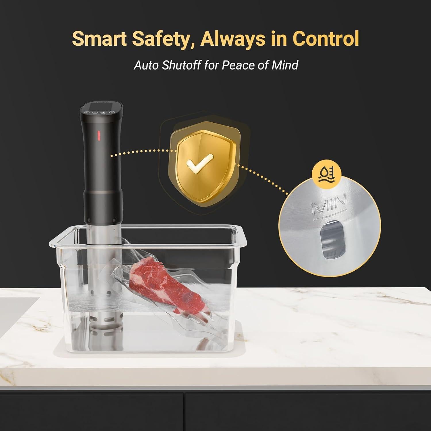 Cocedor Sous Vide Inkbird SOUS VIDE 1000W WiFi Control APP