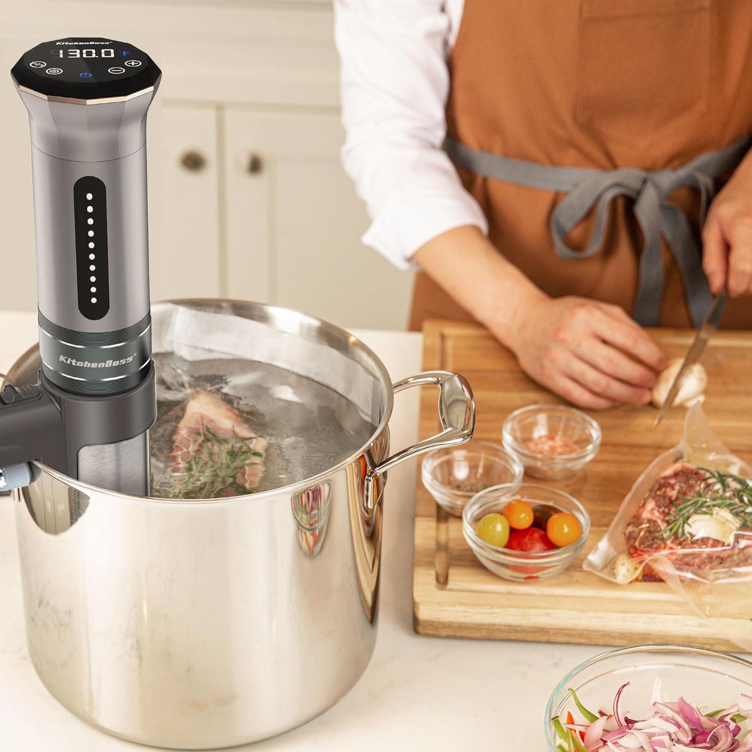 Máquina Sous Vide KitchenBoss G300 - Circulador Térmico 1100W