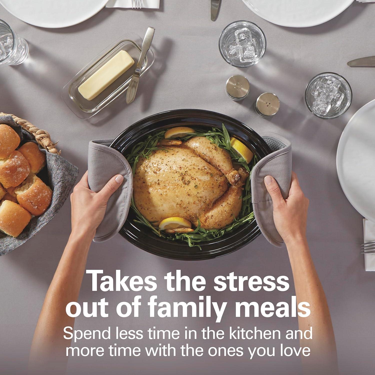 Olla de Cocción Lenta Hamilton Beach 6 Cuartos 15 Opciones