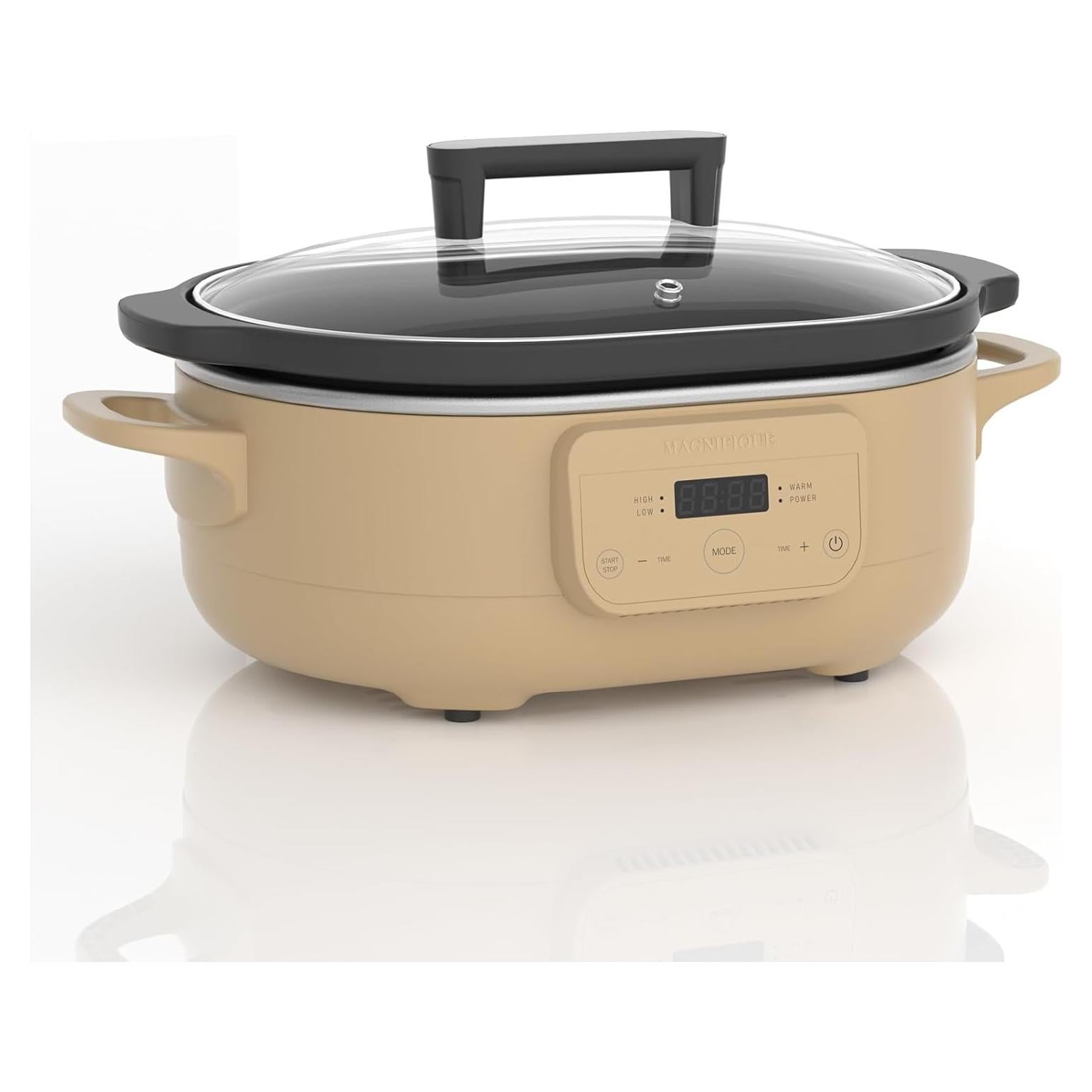 Olla de Cocción Lenta Programable Indy Vac 6 Cuartos Antiadherente