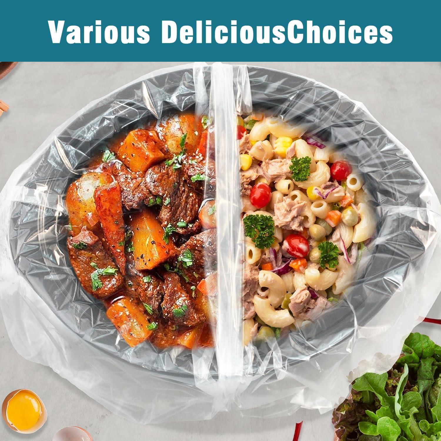 Forros Desechables para Olla de Cocción Lenta WZHSBSAQ 50 Unidades 35.56x55.88cm