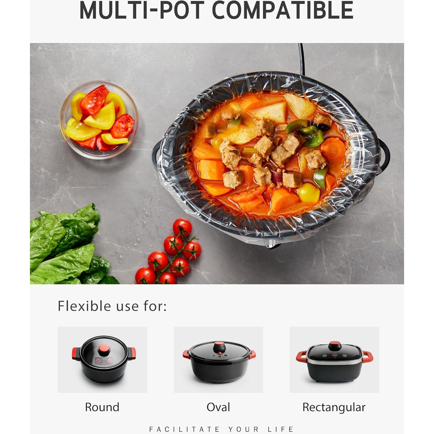 Forros Desechables para Olla de Cocción Lenta Syntus 20 Pzas 33x53cm