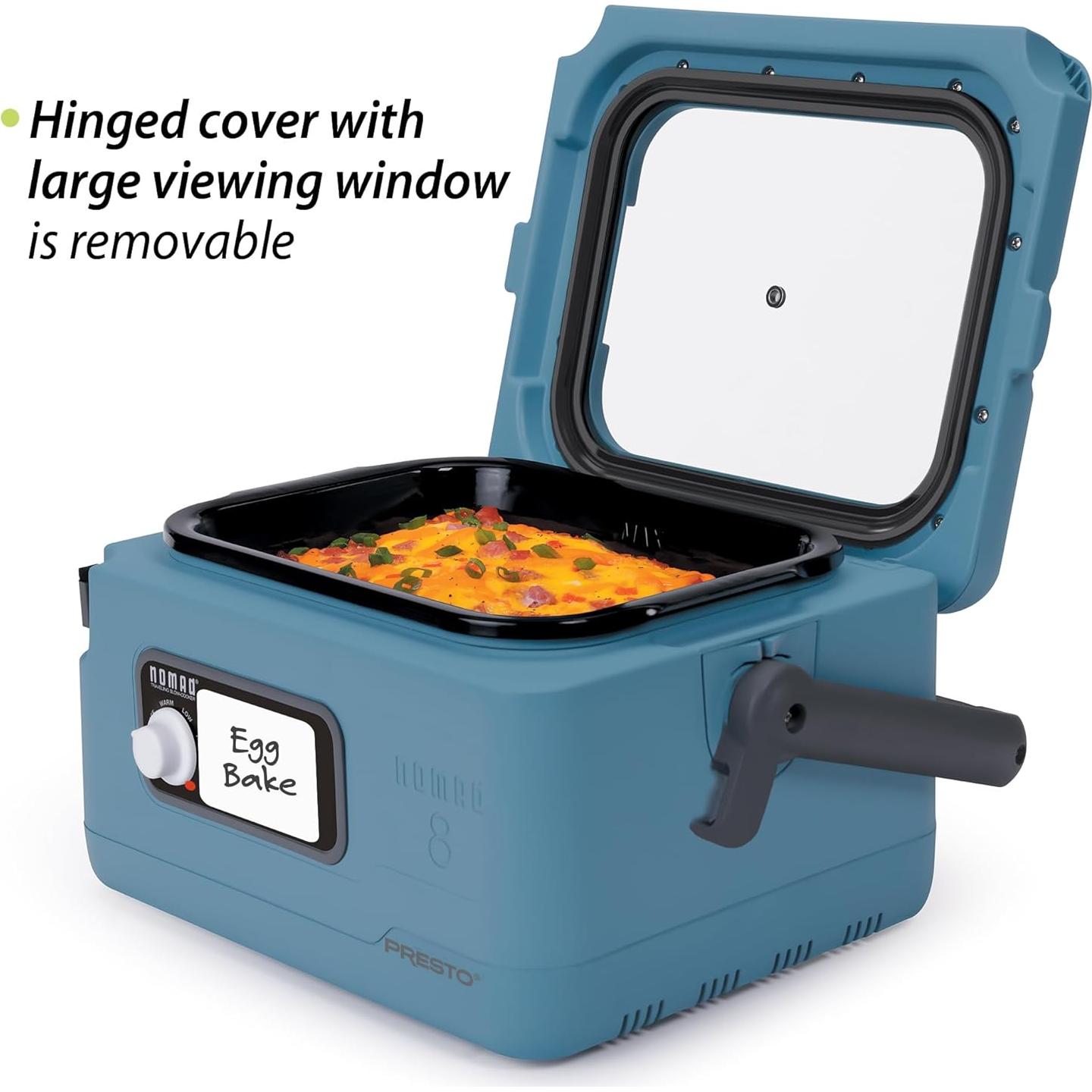 Olla de Cocción Lenta Presto 06017 8 Cuartos Azul