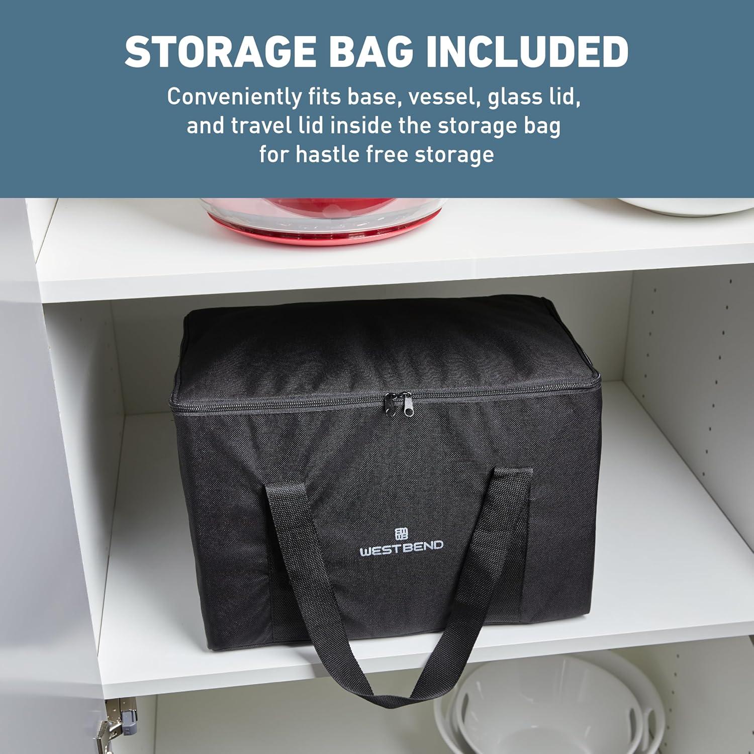 Olla de Cocción Lenta West Bend 5 Cuartos Antiadherente Plata