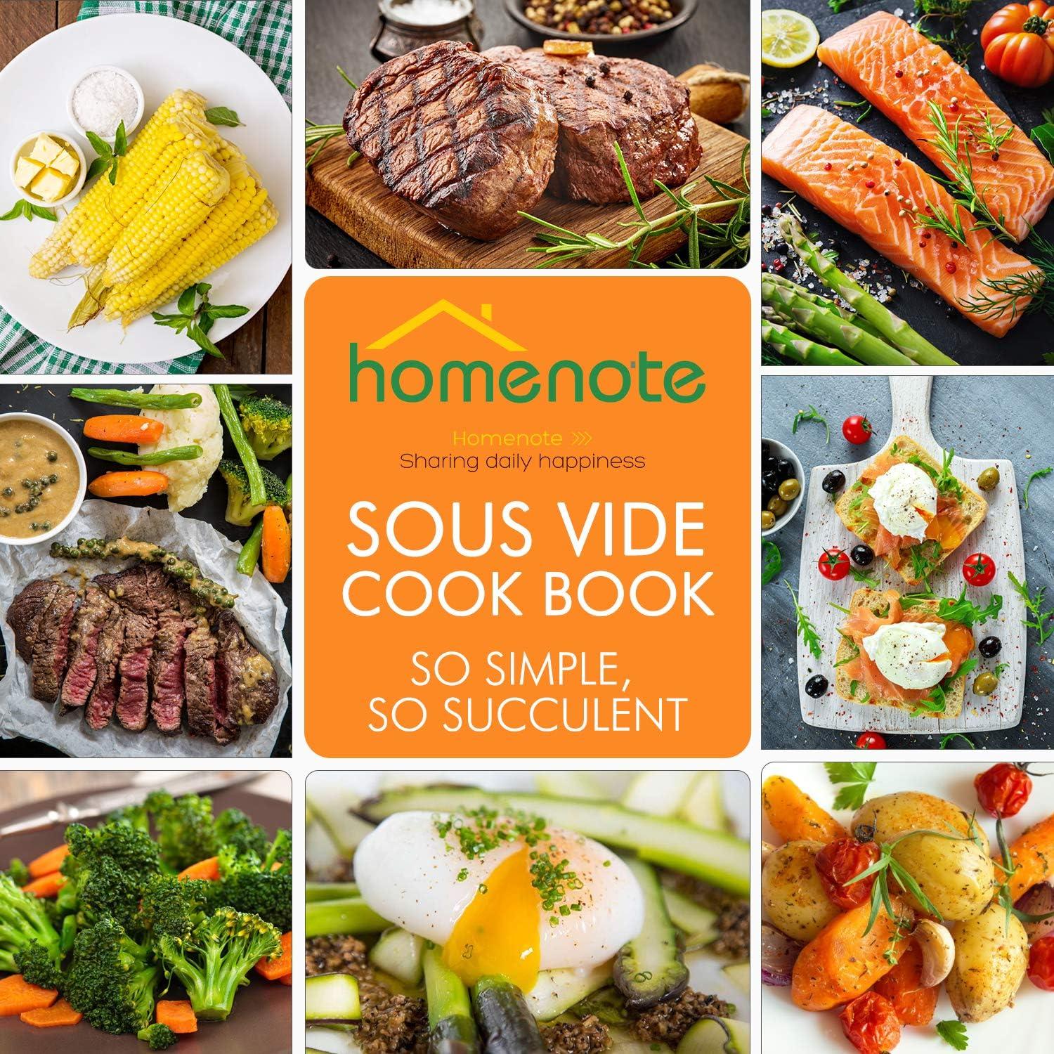 Contenedor Sous Vide Homenote 12 Qt con Tapa y Soporte