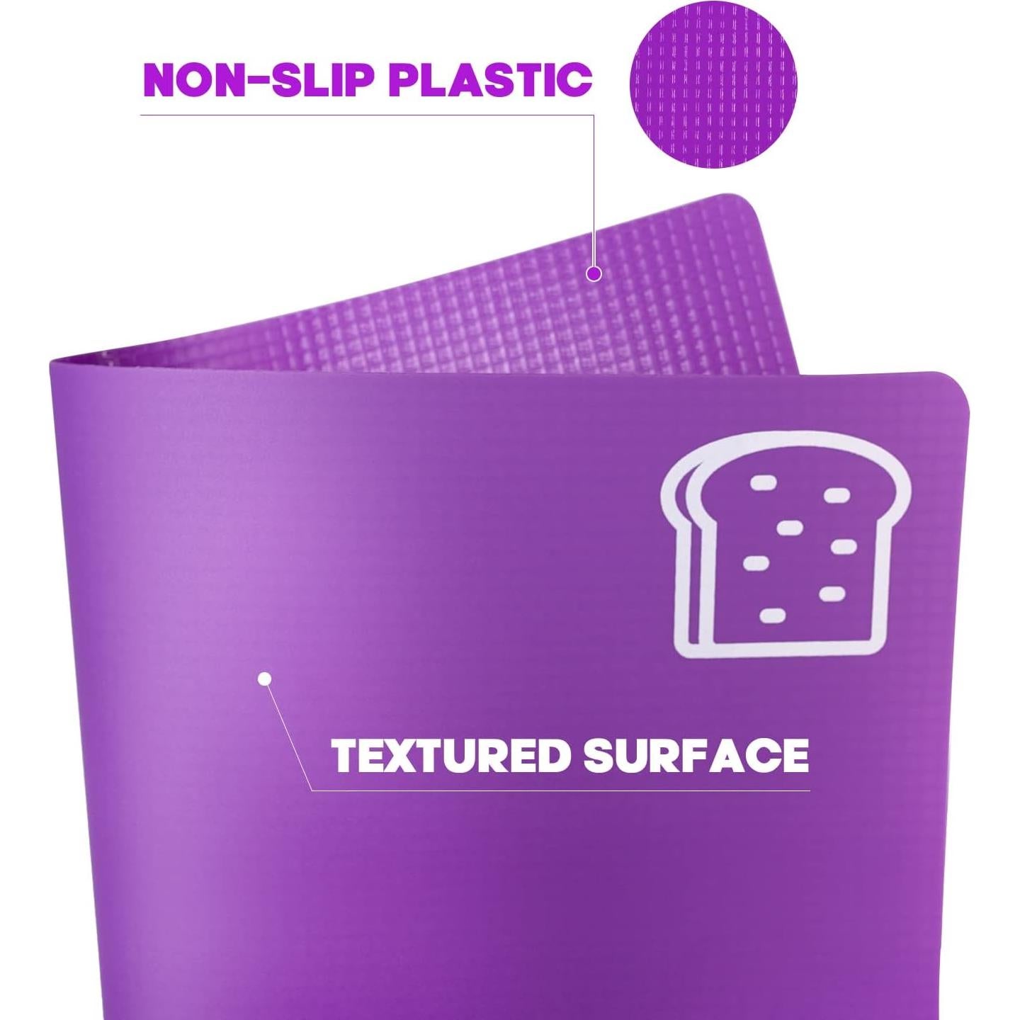 Juego de 5 Tablas de Cortar Flexibles Goodluck Antideslizantes