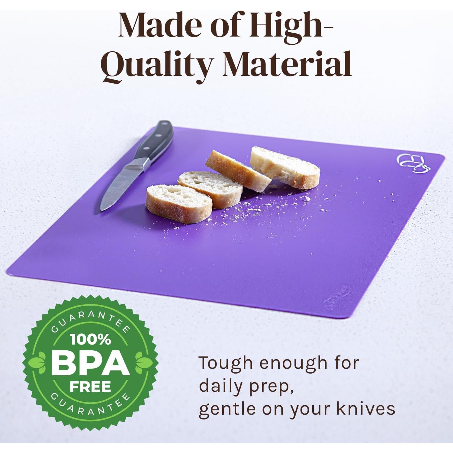 Juego de 6 Mats de Corte Flexibles Cooler Kitchen 30.5x38.1cm