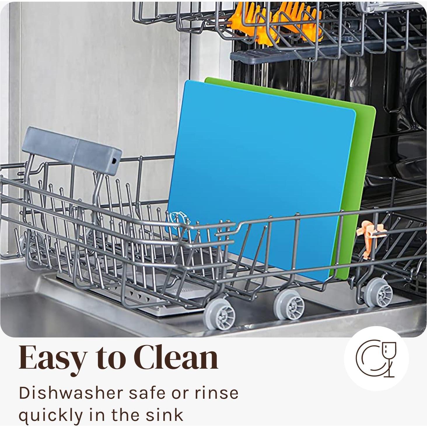 Juego de 6 Mats de Corte Flexibles Cooler Kitchen 30.5x38.1cm