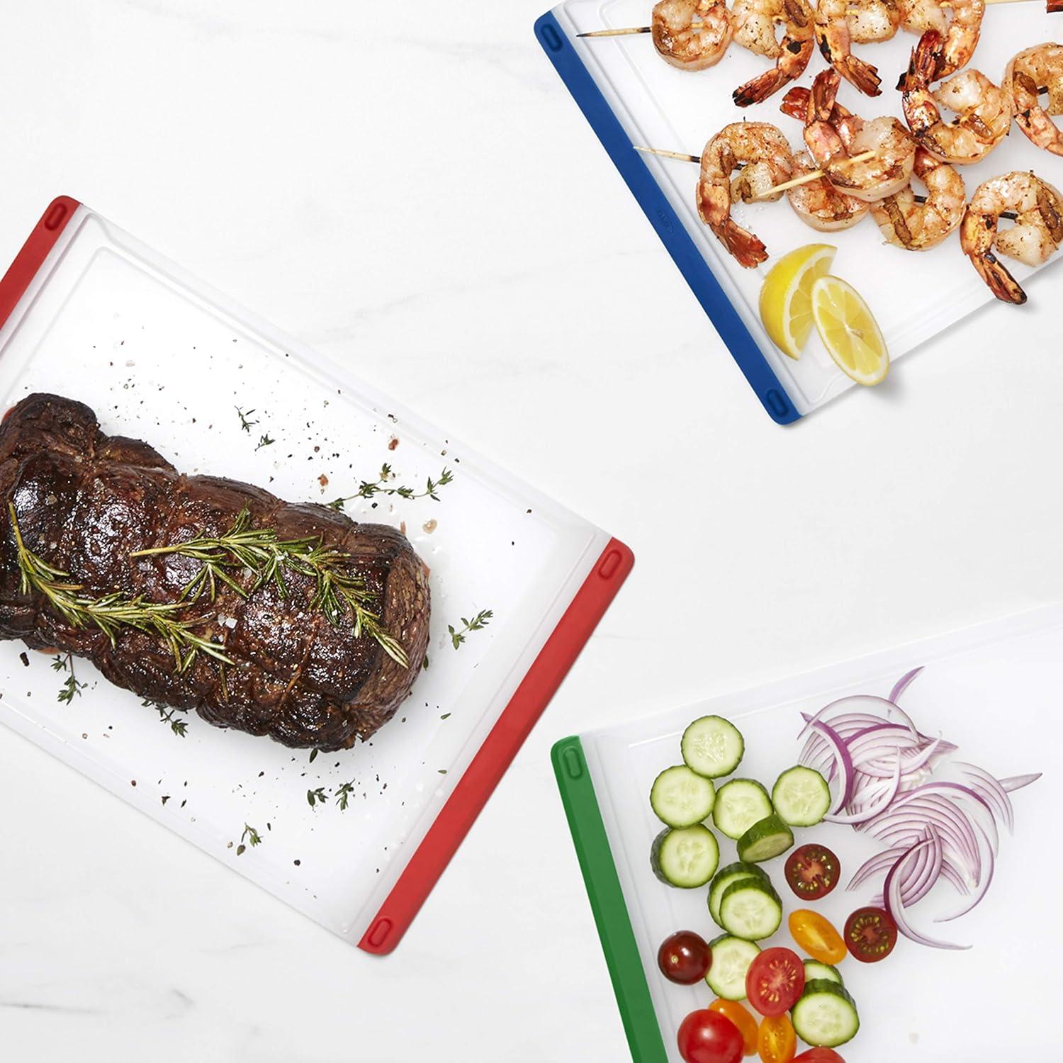 Set de Tablas de Cortar OXO Good Grips 3 Piezas Multicolor