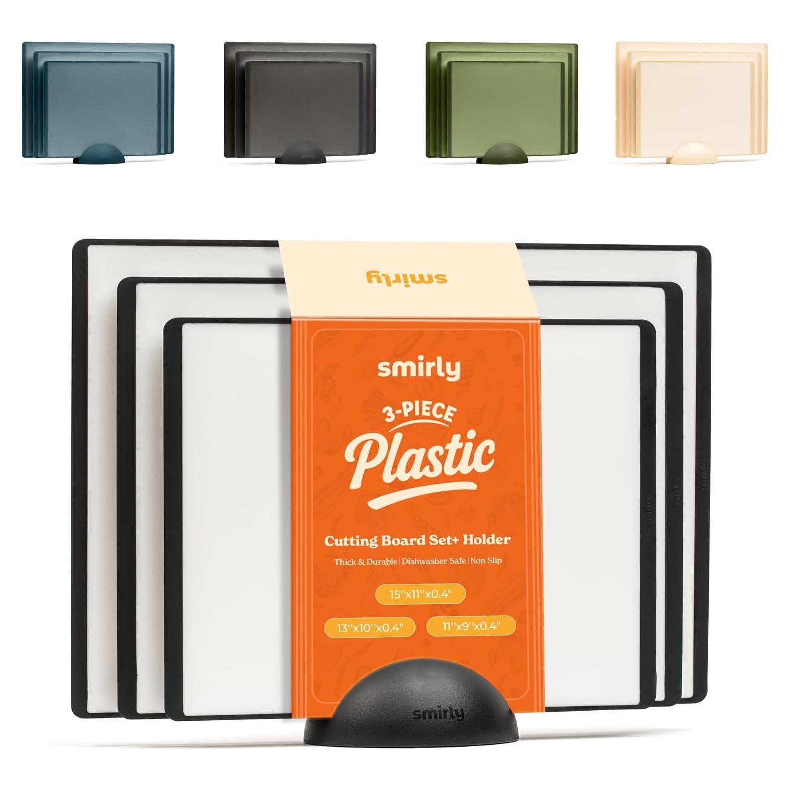 Conjunto de Tablas de Cortar SMIRLY 3 Piezas Antideslizantes