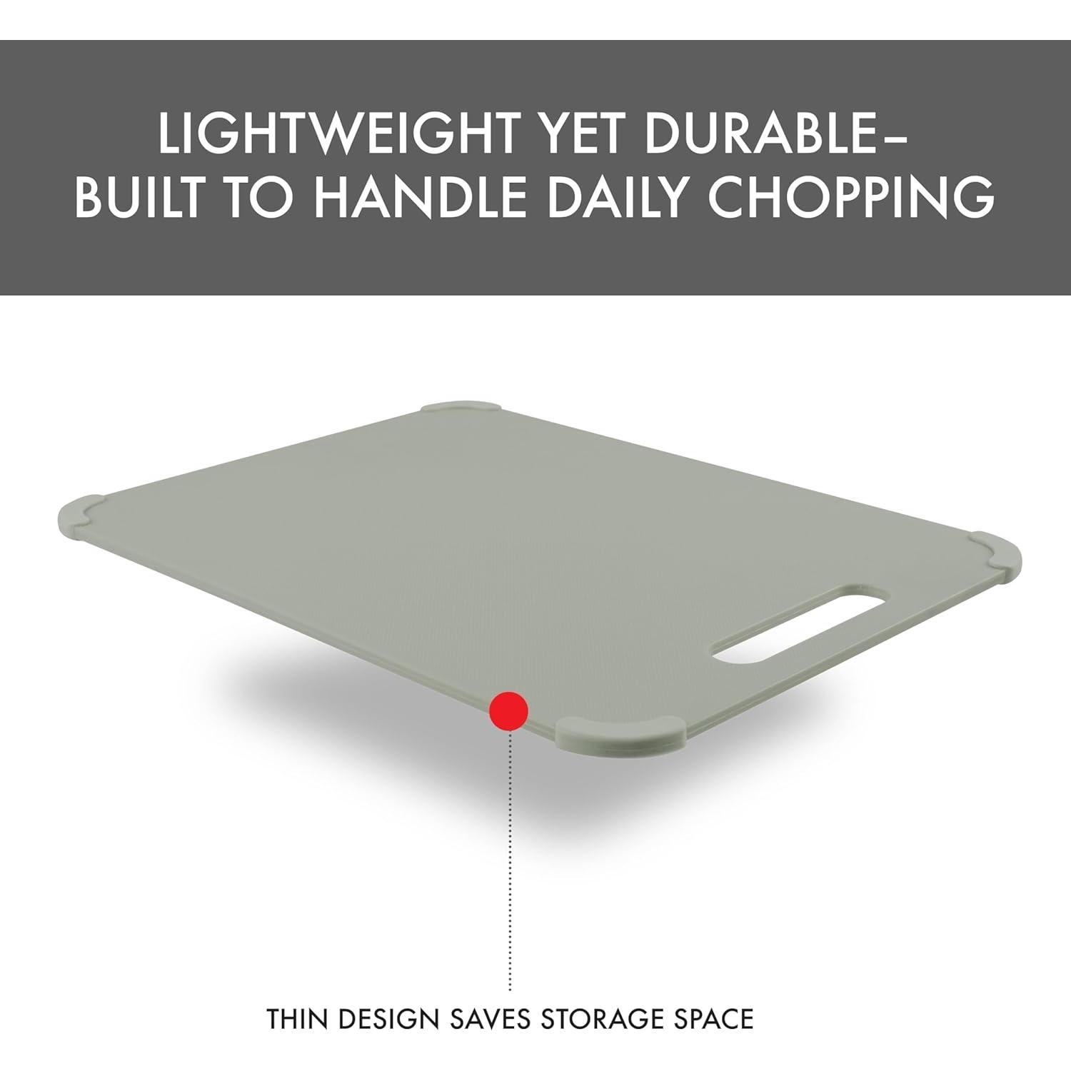 Conjunto de Tablas de Cortar Antideslizantes Dexas 3 Piezas