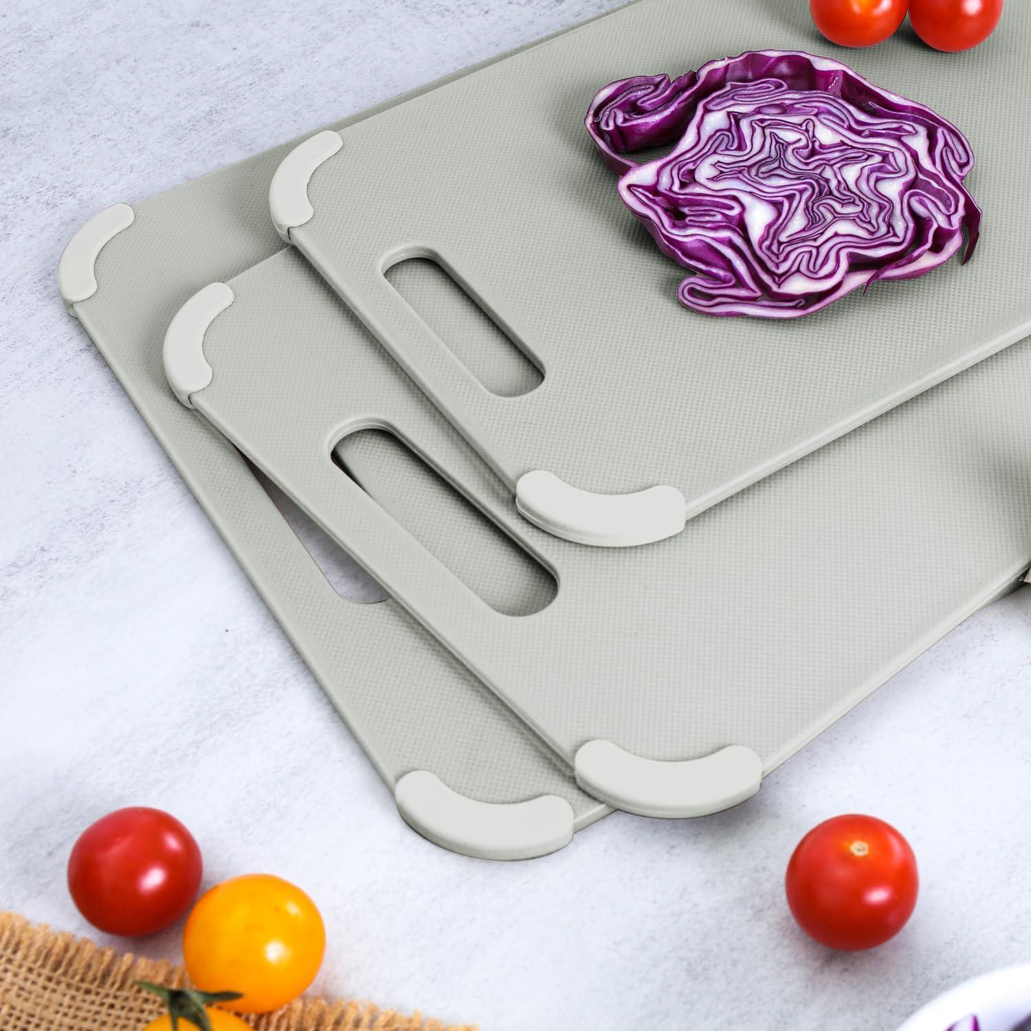 Conjunto de Tablas de Cortar Antideslizantes Dexas 3 Piezas