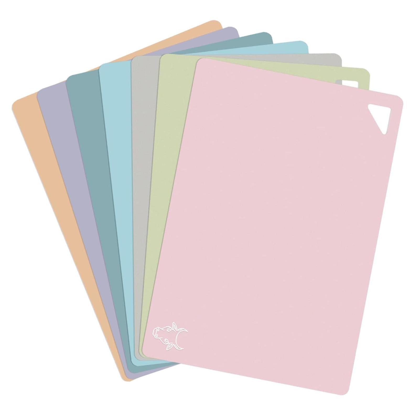 Juego de 7 Tablas de Cortar Plásticas CHEODIN Antideslizantes