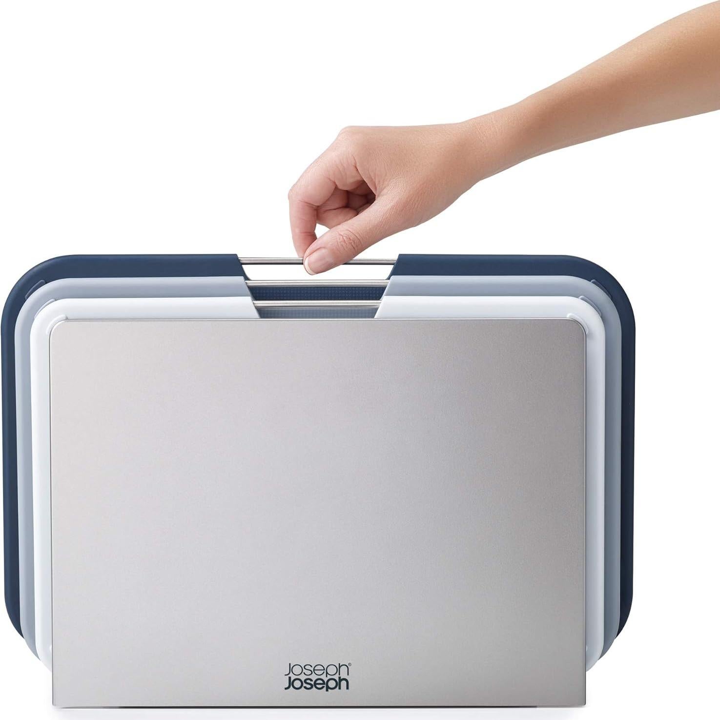 Conjunto de 3 Tablas de Cortar Joseph Joseph con Soporte