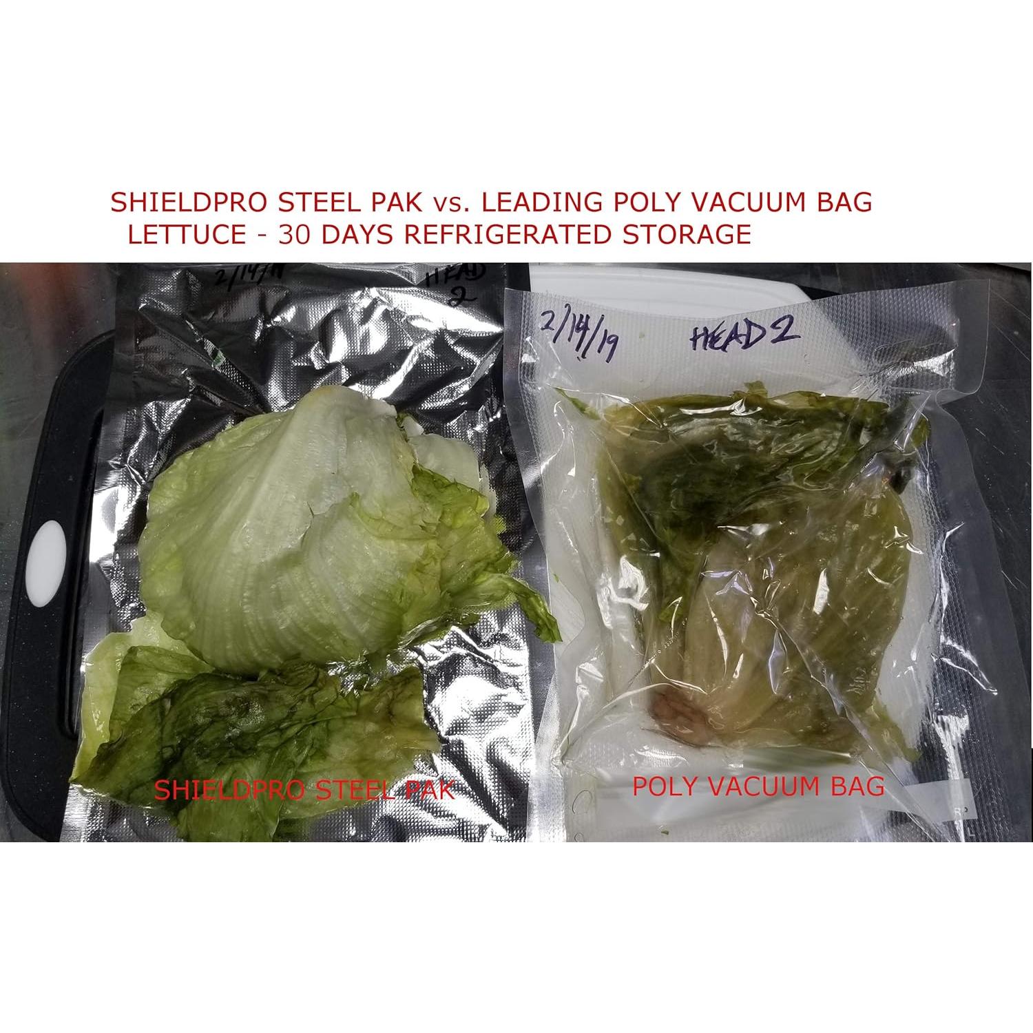 Bolsas de Sellado al Vacío Mylar SteelPak 11x14" - 50 Unidades