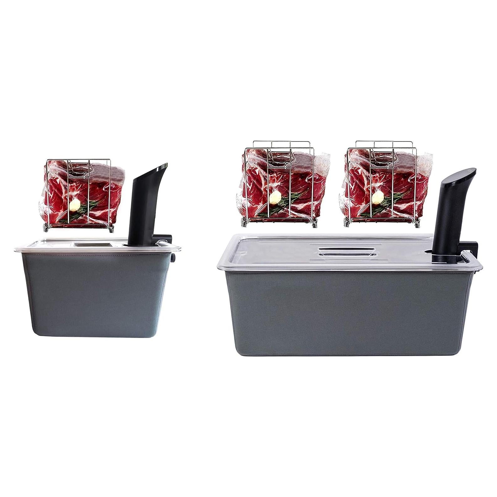 Conjunto de Contenedores Sous Vide 12 y 26 QT Väeske