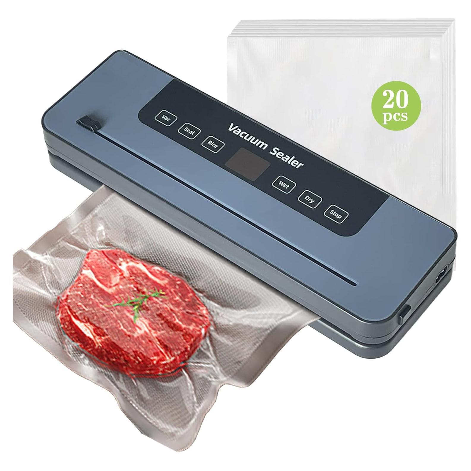 Sellador al vacío Acceron 51M20, 120W, 28cm, automático