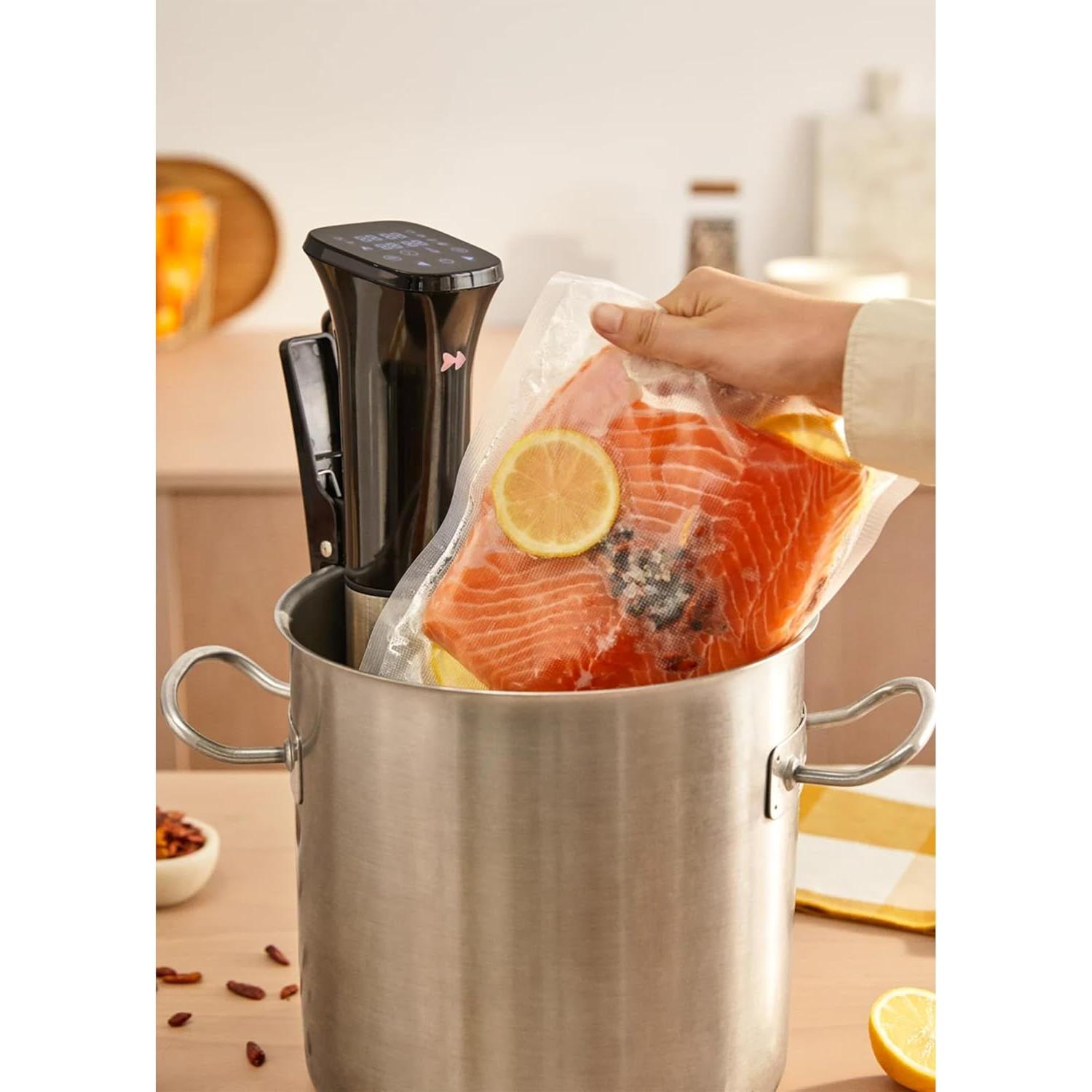 Cocedor Sous Vide MOPHOM 1000W WiFi Resistente al Agua