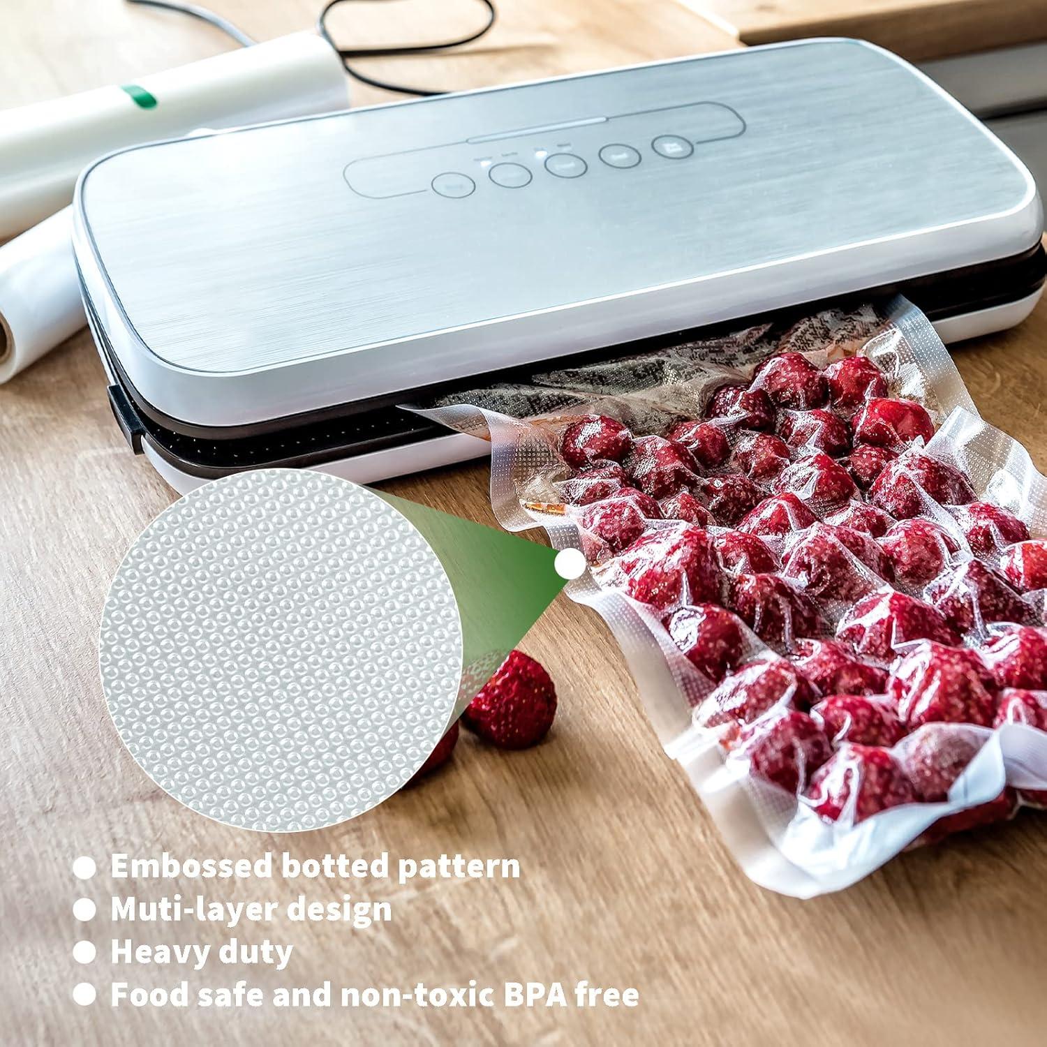 Bolsas de Sellado al Vacío Happy Seal 20 cm x 15 m Paquete de 4