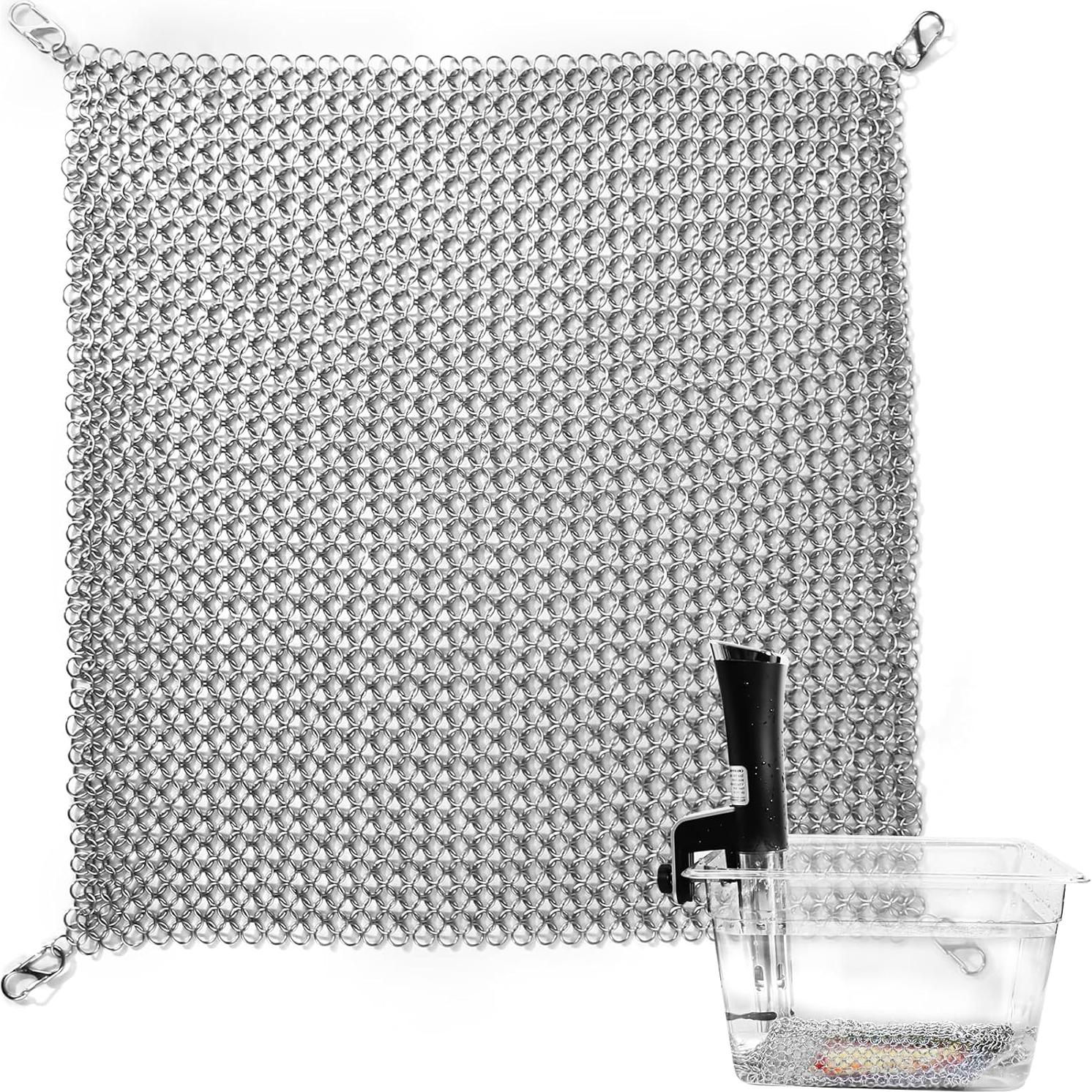 Kit de Accesorios Sous Vide OARSE - Malla de Acero Inoxidable 34x34 cm