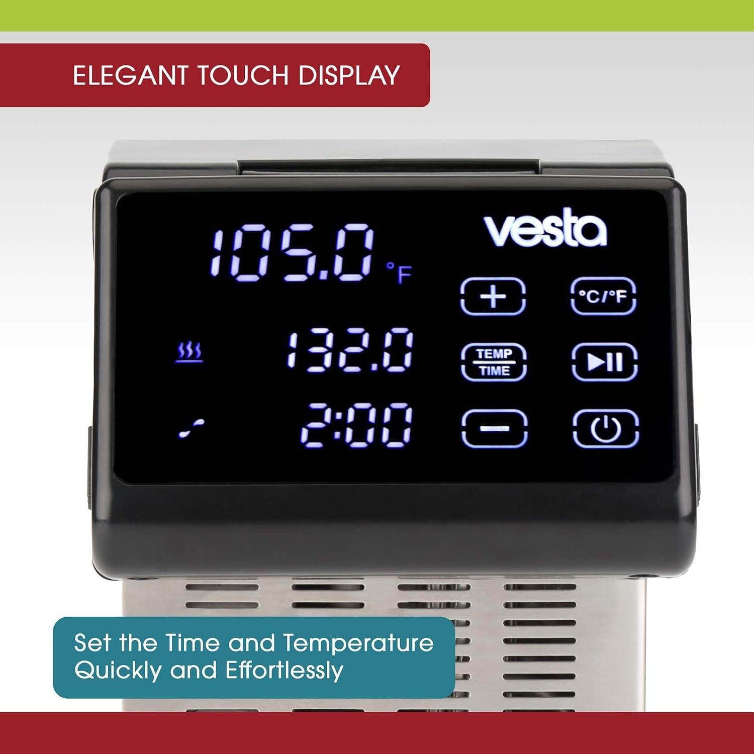 Cocina Sous Vide Vesta Precision Imersa Pro 30L 1200W