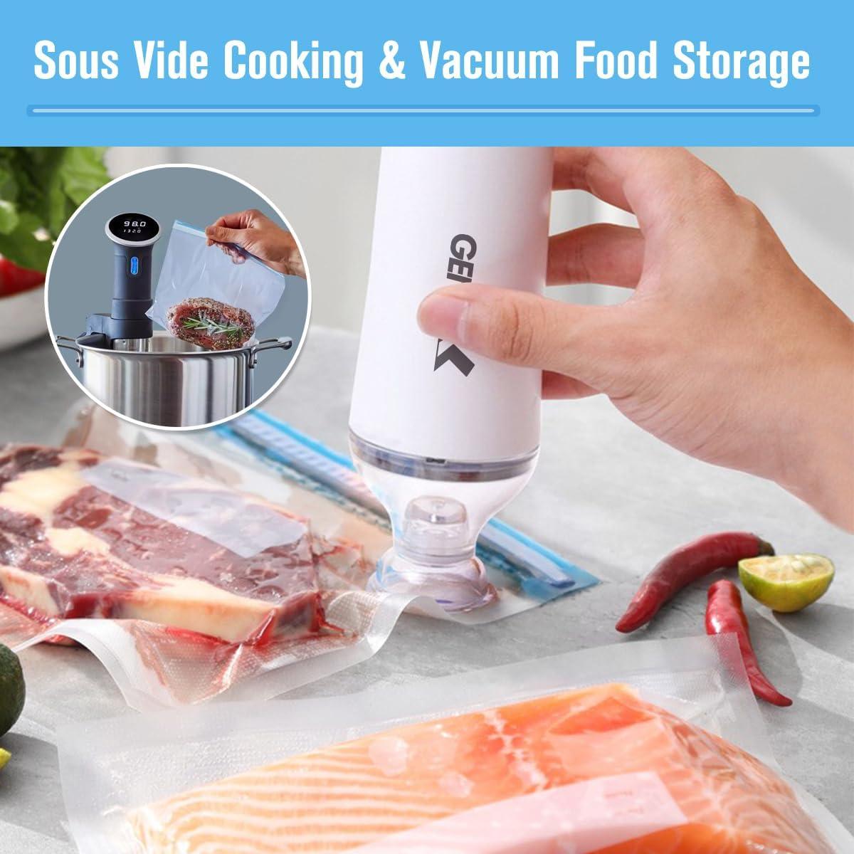 Sellador de vacío portátil GENIEX recargable automático