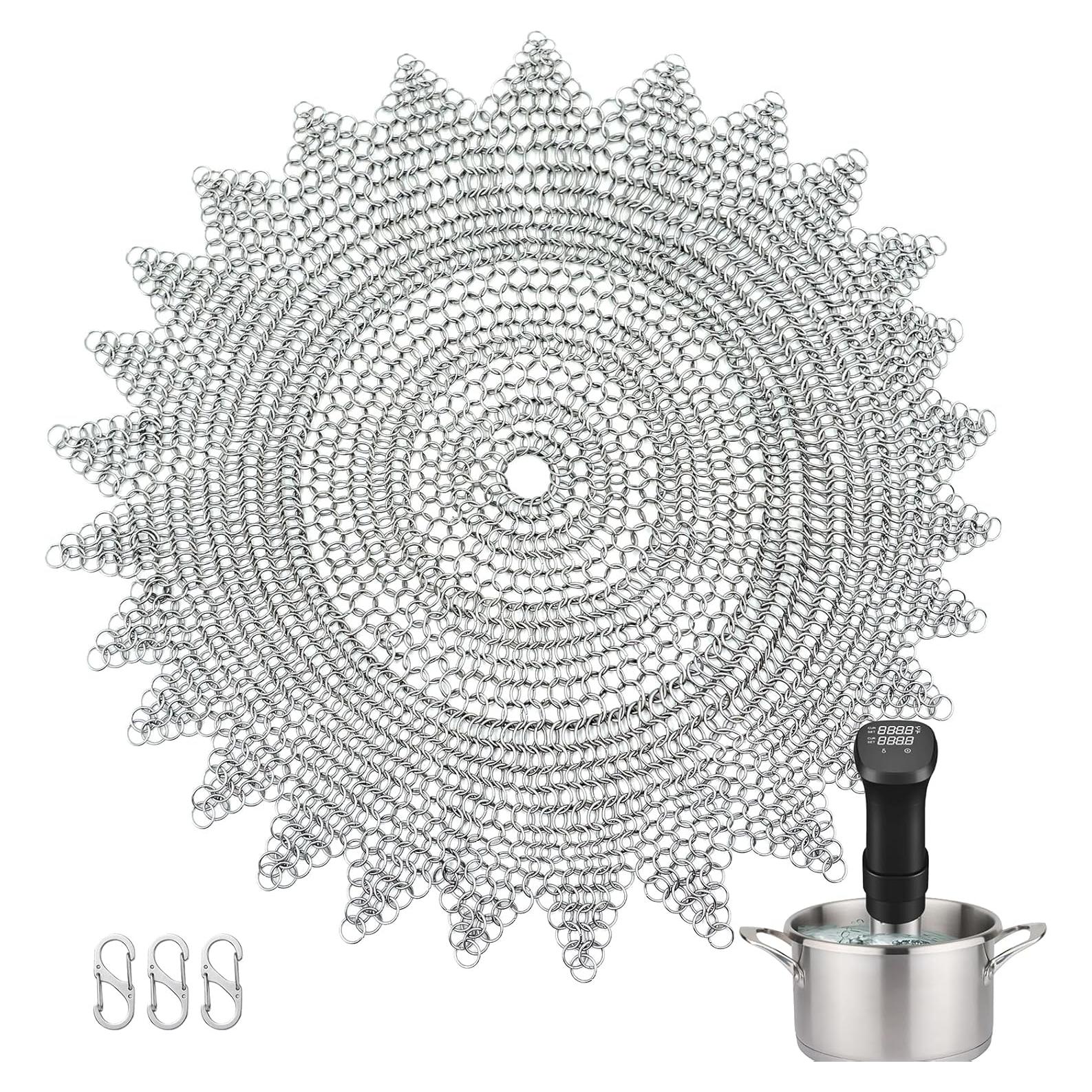 Pesas Sous Vide de Acero Inoxidable 304 con Clips - 0.54 kg