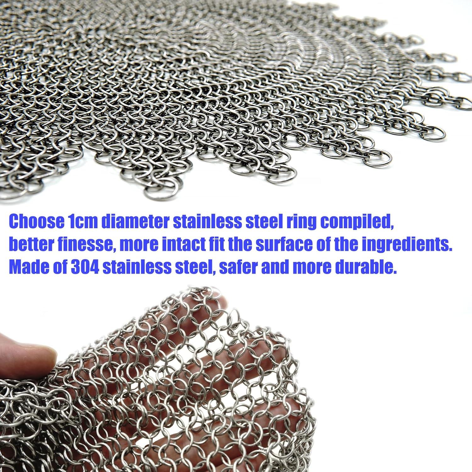 Pesas Sous Vide de Acero Inoxidable 304 con Clips - 0.54 kg