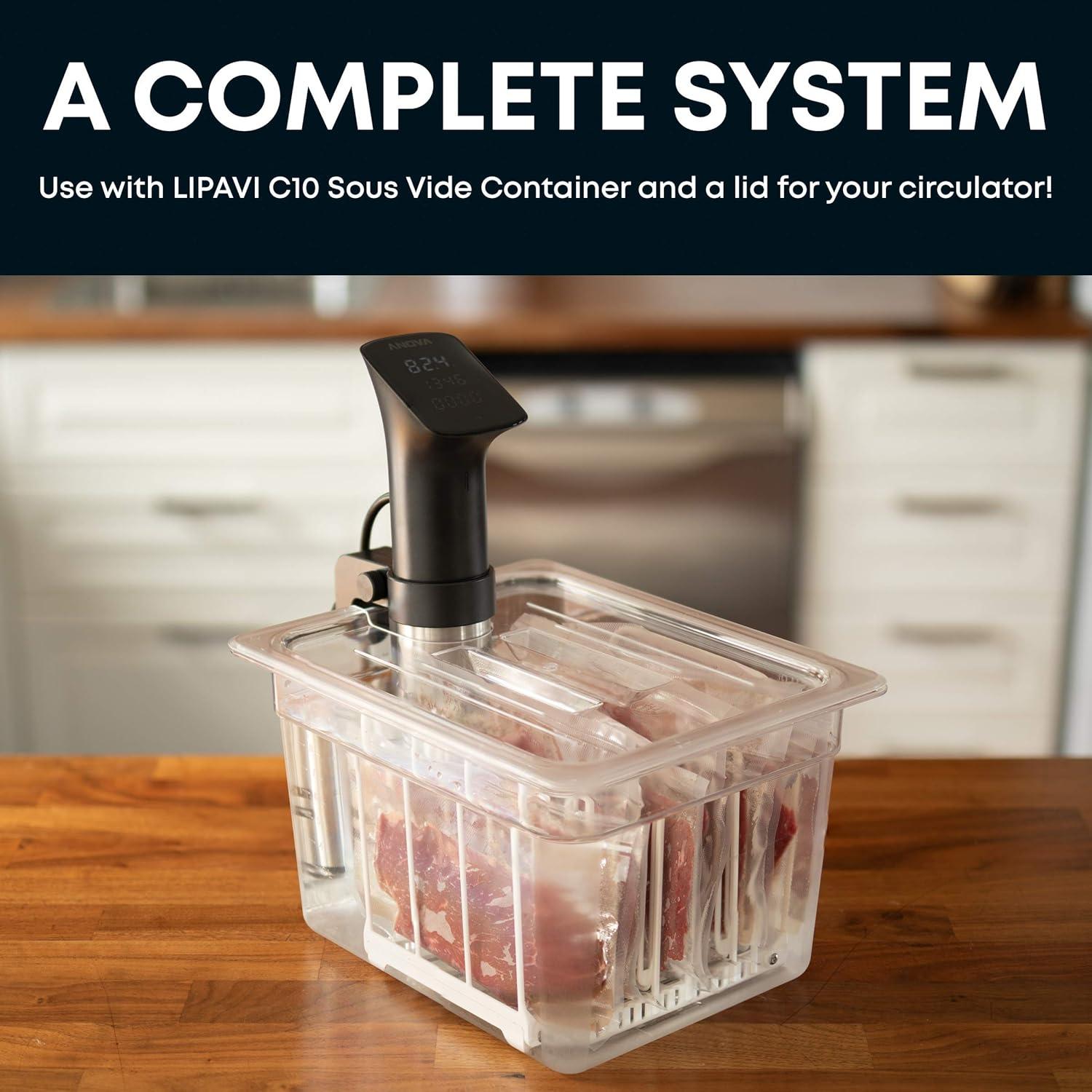 Soporte Sous Vide LIPAVI N10X Ajustable Plegable 12qt