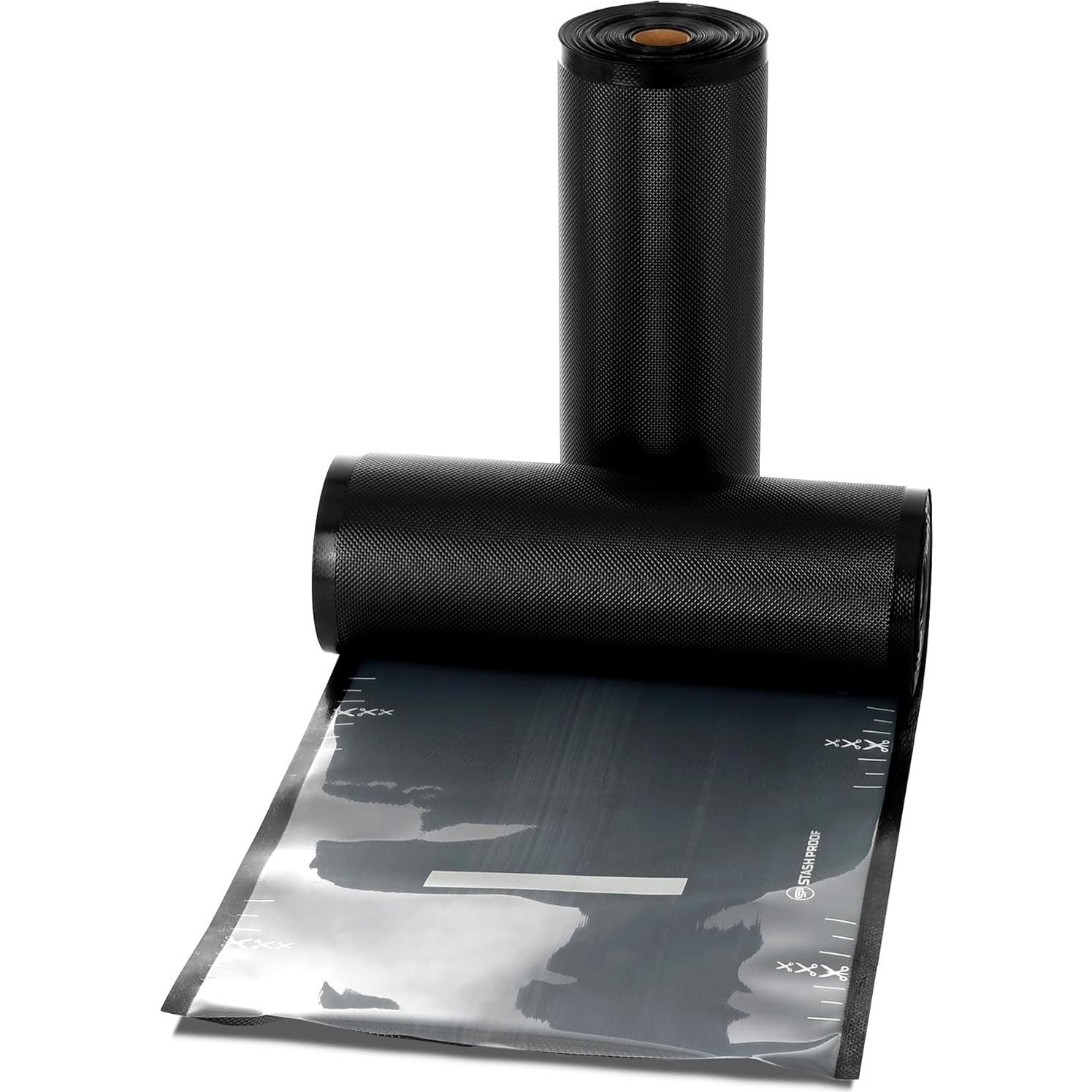 Rollos de Sellado al Vacío Stash Proof 11" x 50' 2 Paquete